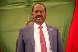 File image of Azimio Leader Raila Odinga.